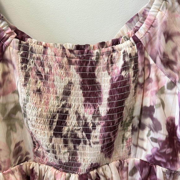 Torrid • Babydoll Crinkle Chiffon Blouson Sleeve Top • Sz 1X (14-16) • NWT!! - Picture 5 of 9